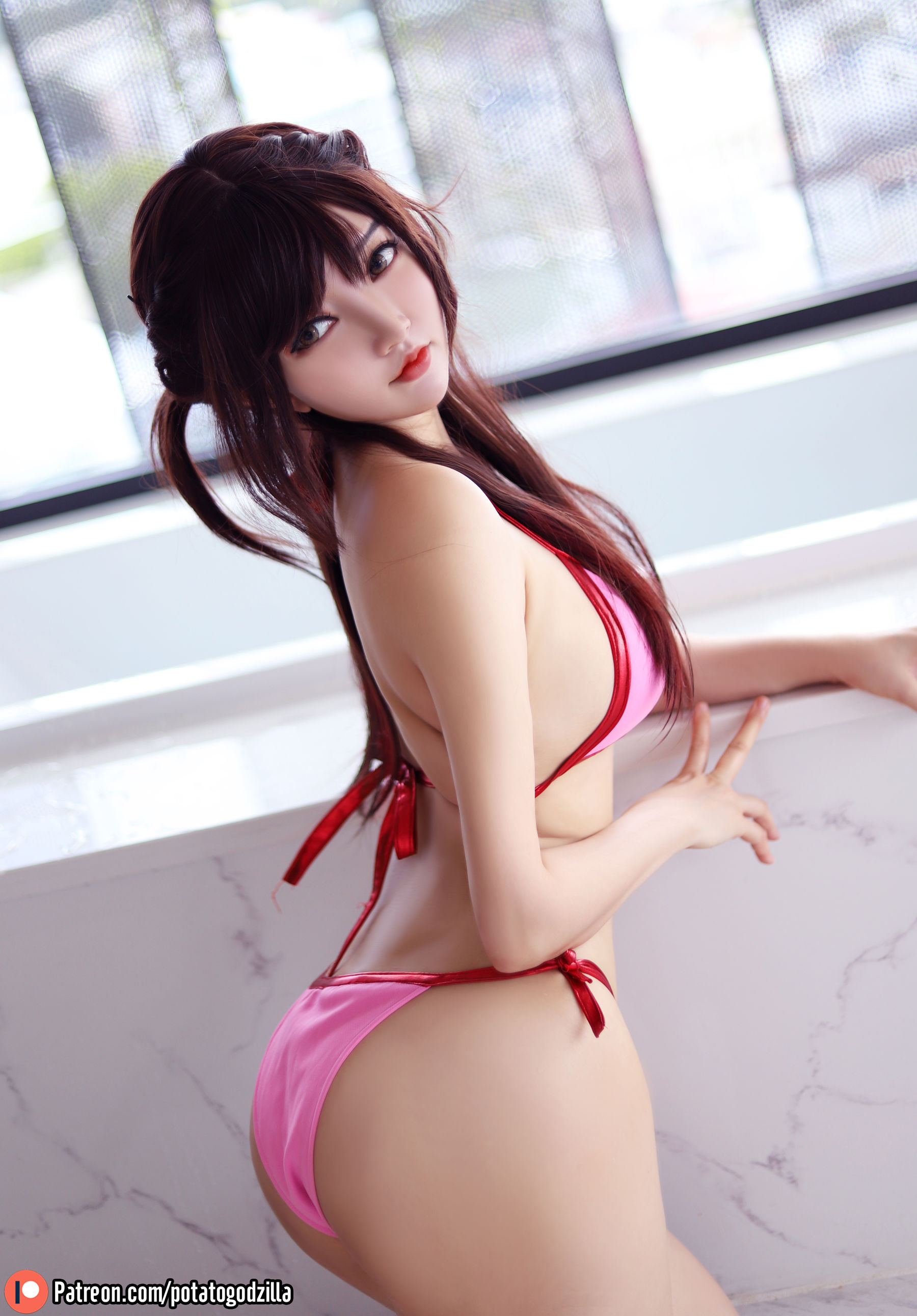 Coser小姐姐Potato Godzilla – Chizuru 写真套图-